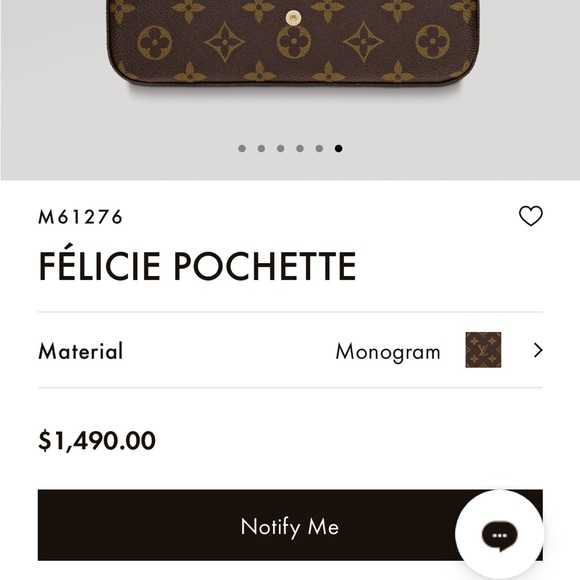 Louis Vuitton FÉLICIE POCHETTE - M61276 - Picture 8 of 15